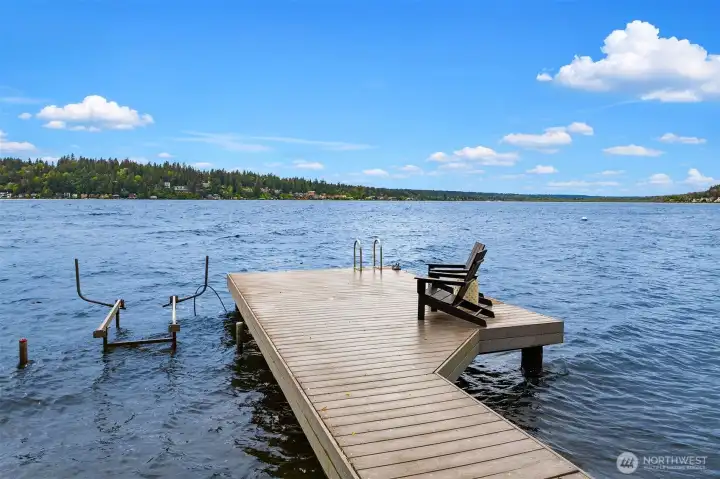 Water fun - 42' dock and boat lift