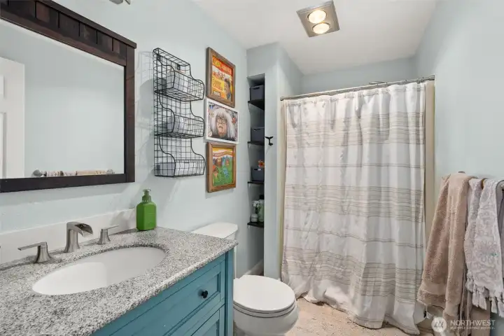Downstairs guest bath