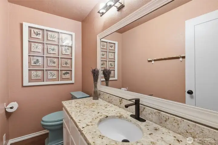 Hall bathroom downstairs