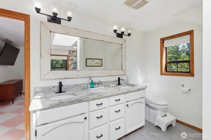 Primary bath vanity