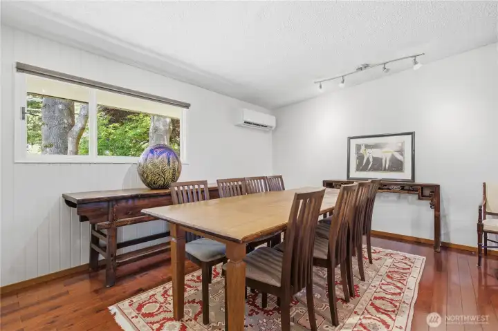 Dedicated dining area seamlessly integrated into the ADU's open-concept great room.
