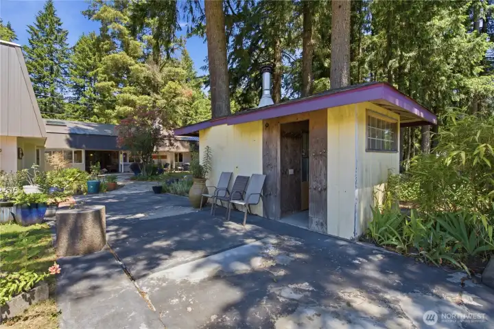 Charming sauna awaits you at the end of the day!