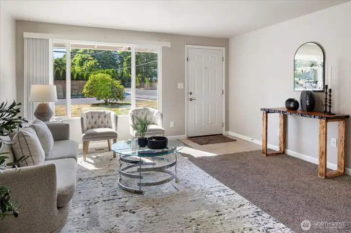 Tons of natural light!