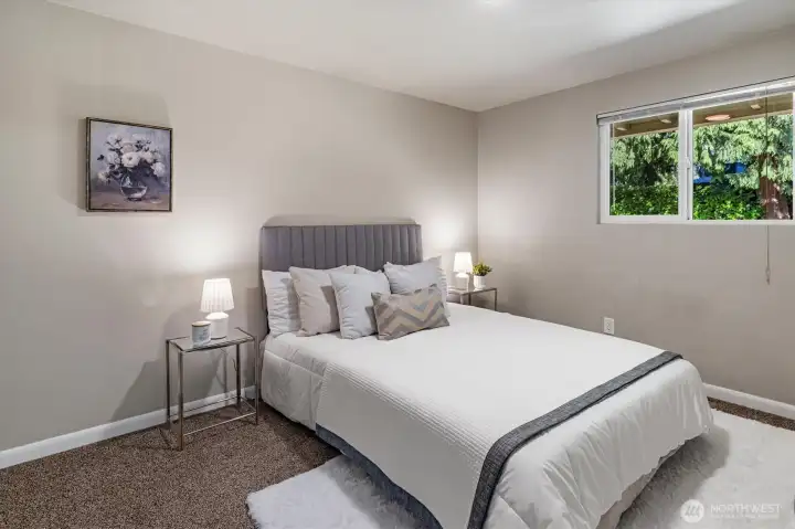 Bedroom 2, clean as can be!
