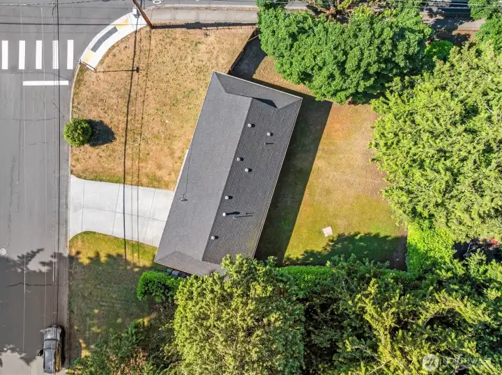 Aerial view.
