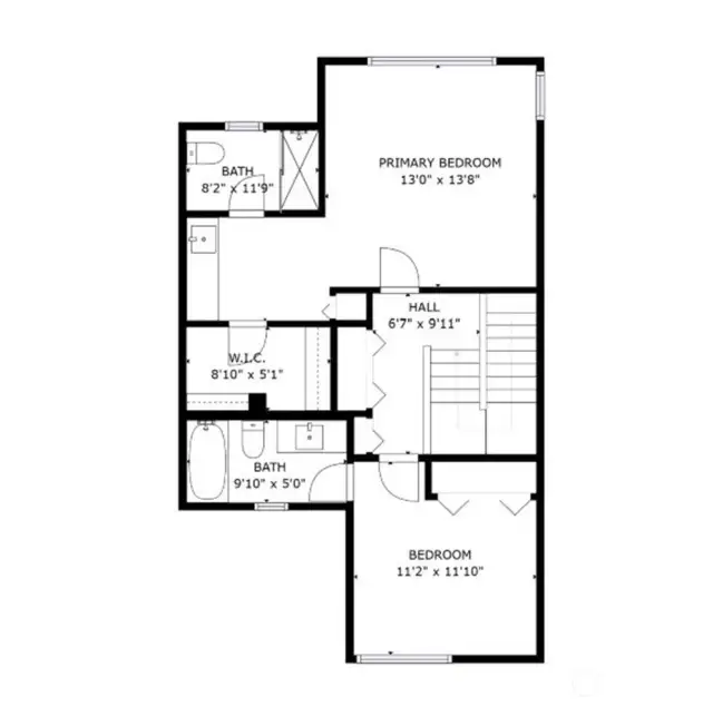 2nd level floorplan