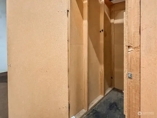 Slip has a heated storage closet located in the lower portion of the clubhouse.