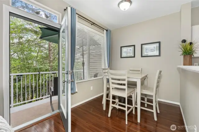 Casual dining area