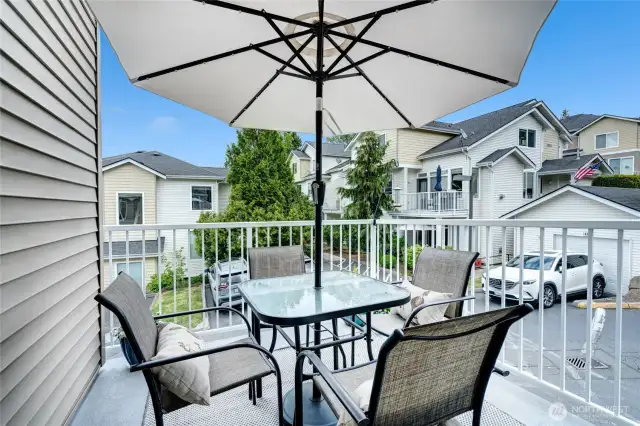 Front deck closup