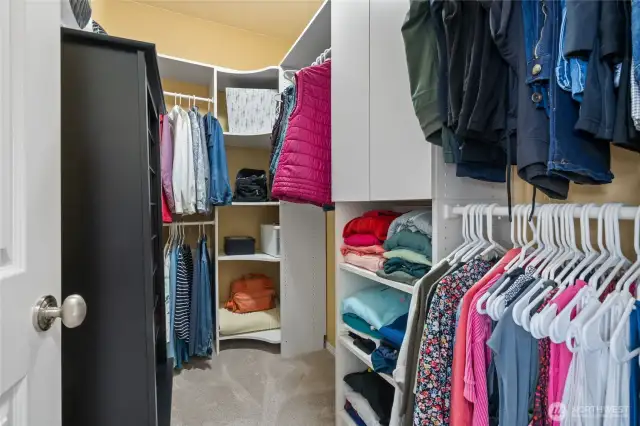 Primary Walk In Closet