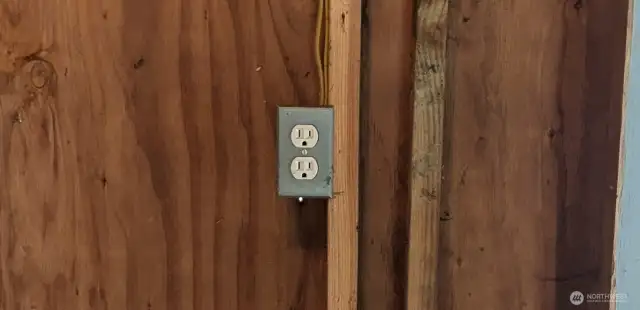 Power in storage shed