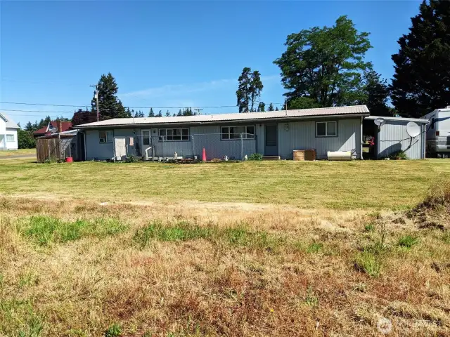 Spacious Back yards.