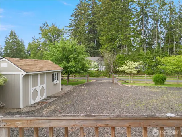 Huge double lot gives lots of potential for growth or just enjoy the open space.