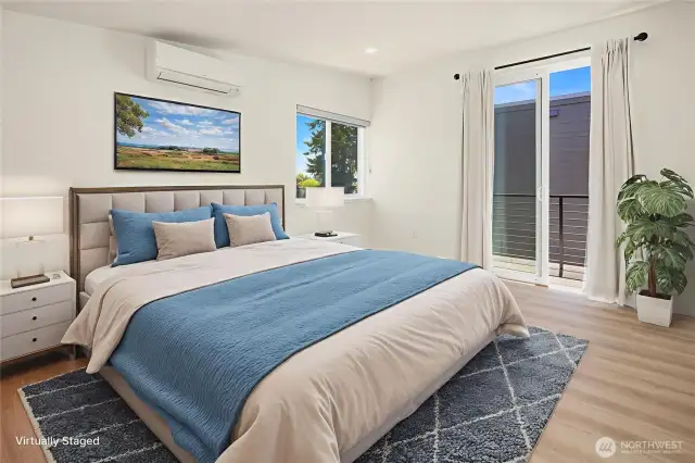 Balconies in Primary Bed Rooms