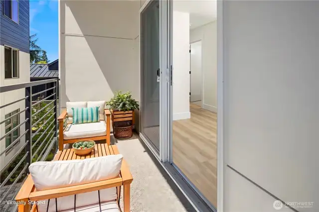 Upper Level (U2) Primary Bed Balcony