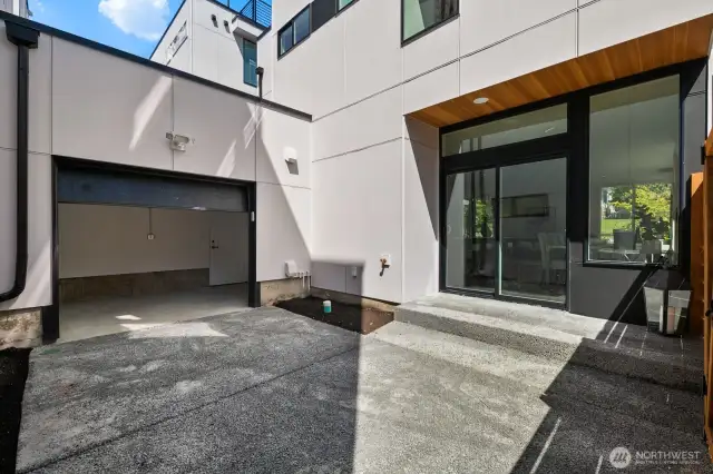 Attached garage space perfect for bike storage, and much more! Photos are of model home 8825, finishes and floorplan may vary.