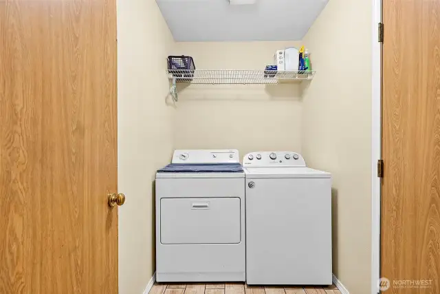 Laundry -- w/d can stay if desired