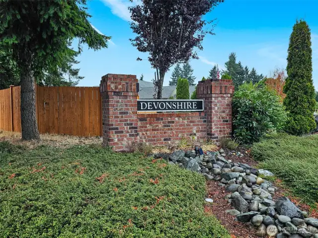 Fantastic neighborhood of Devonshire, close-in location in the Fredrickson area of Pierce County