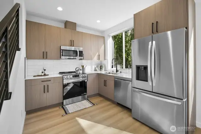 Photos are of model home 1804B. Layout may vary.