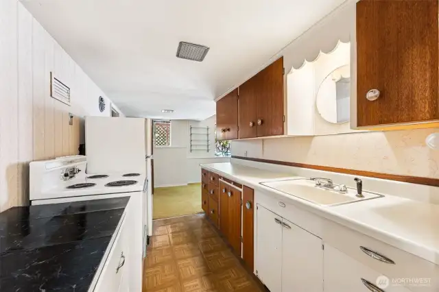 Mother IN Law apartment is roughed in.