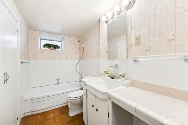 Lower LEvel bath Roughed in