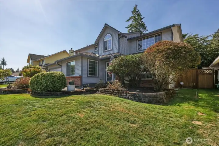 Front of house.