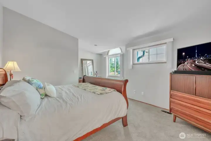 Retreat-like Primary suite.