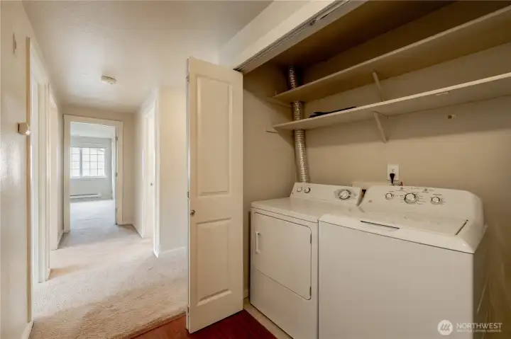Full size washer and dryer