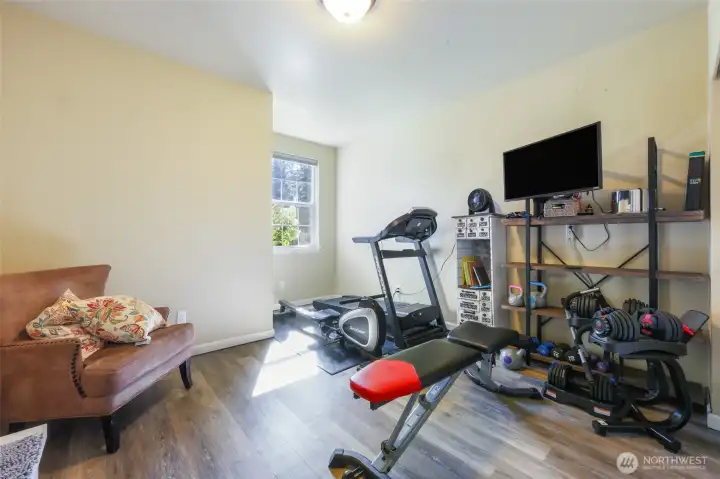 4th bedroom, used as exercise room