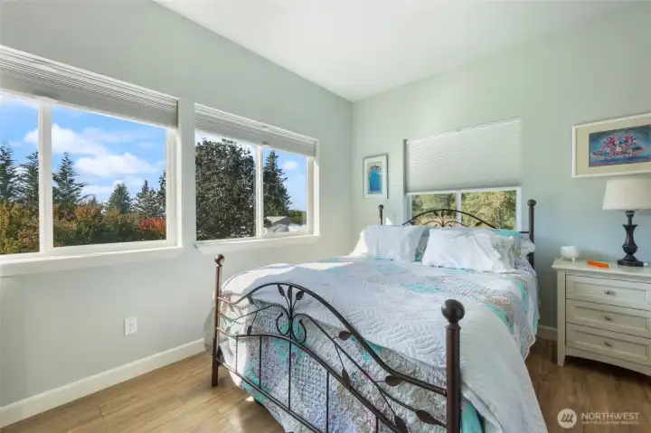Bedroom above shop