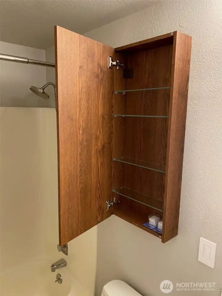 Plenty of storage.