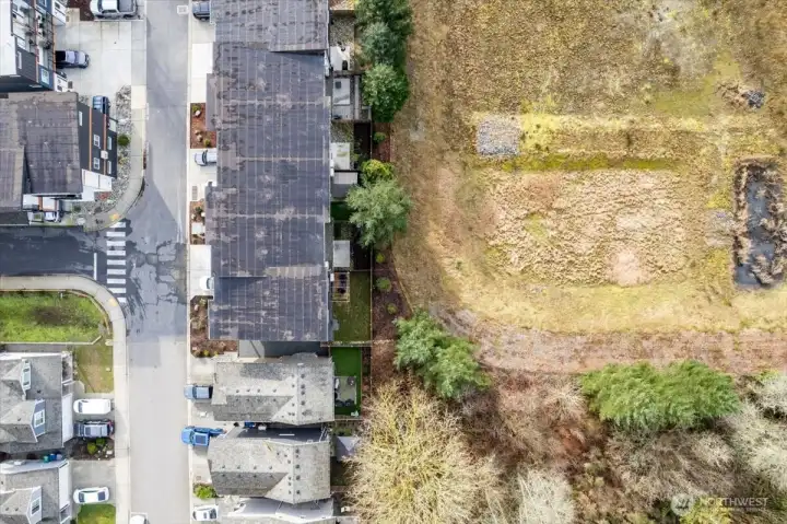 Townhouse backs to green area and retention pond, so no neighbors directly behind you.