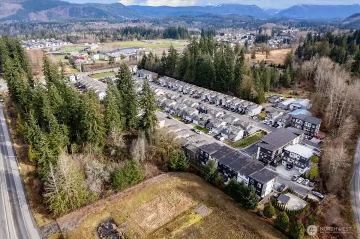 Beautiful location with mountain views.