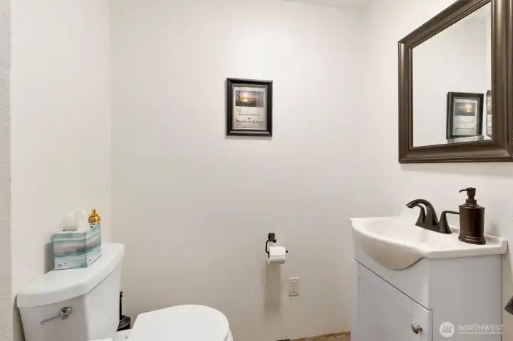 1/2 Bath lower level