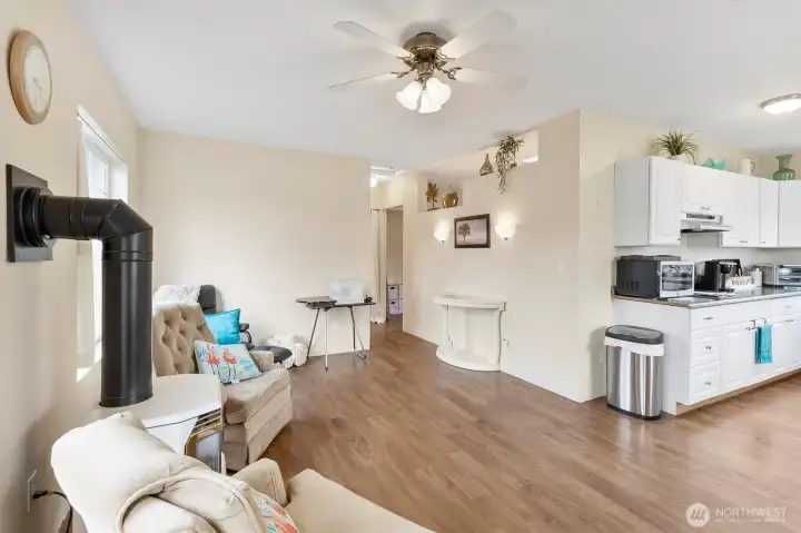 exposure wall allows heat into bedroom