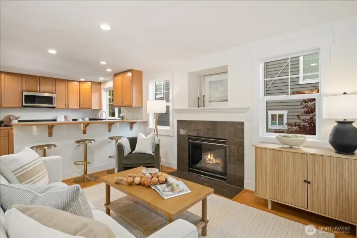 The heart of the home is designed with an open-concept flow that makes hosting and entertaining feel effortless.