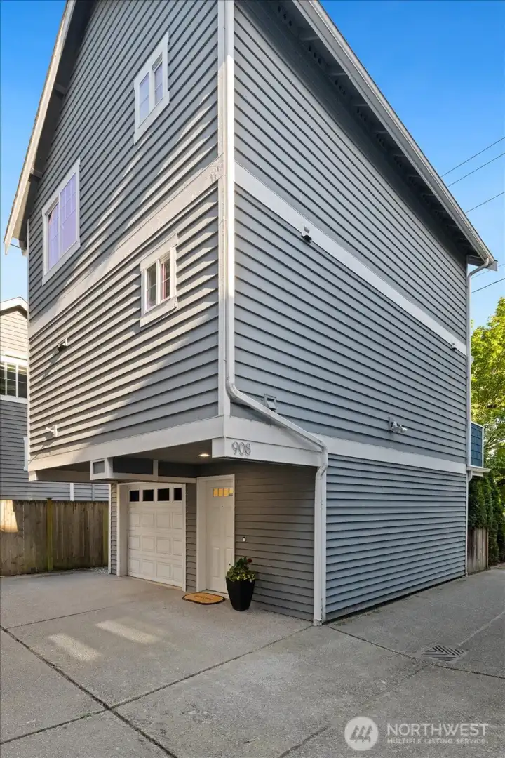 Seamless Parking & Storage: An attached garage makes coming home easy, offering private off-street parking and plenty of extra room for stowing away seasonal gear and life’s essentials.