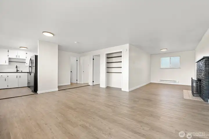 Unit 2 - 2 beds, 1 bath. Newer LVP flooring, paint, light fixtures, and appliances. Unit 2 - 2 beds, 1 bath. Newer LVP flooring, paint, light fixtures, and appliances.