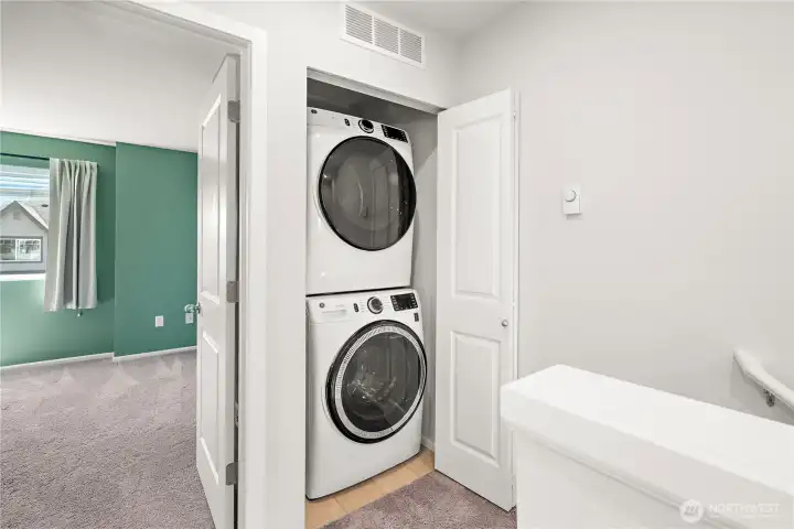 Washer and dryer