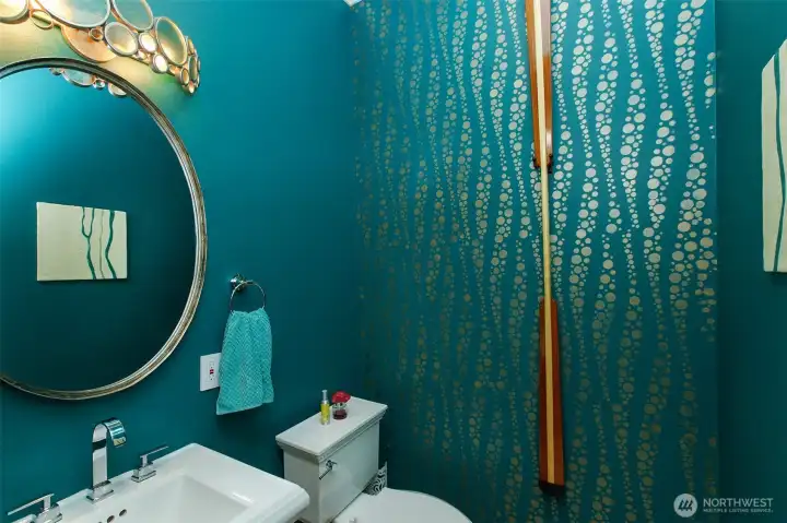 Half bath on the main floor Half bath on the main floor