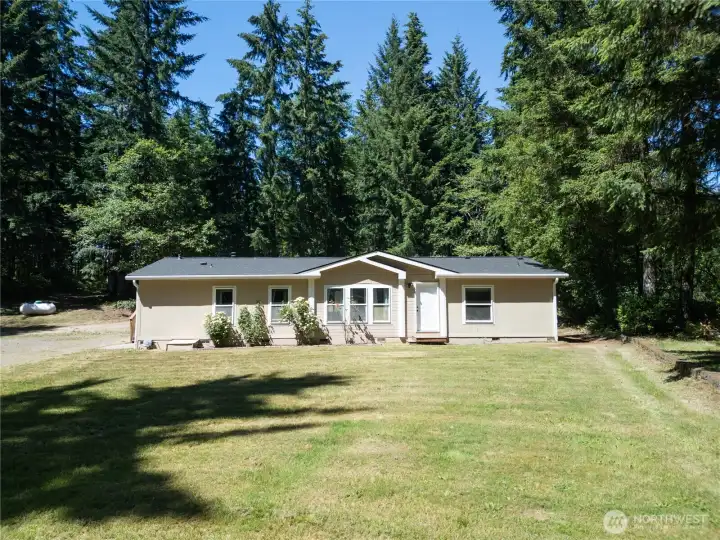 1998 Manufactured double wide with open floor plane