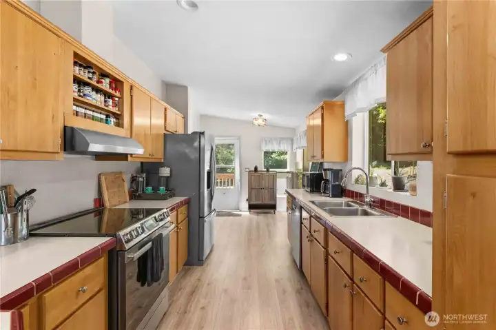 Functional kitchen with new appliances in 2023