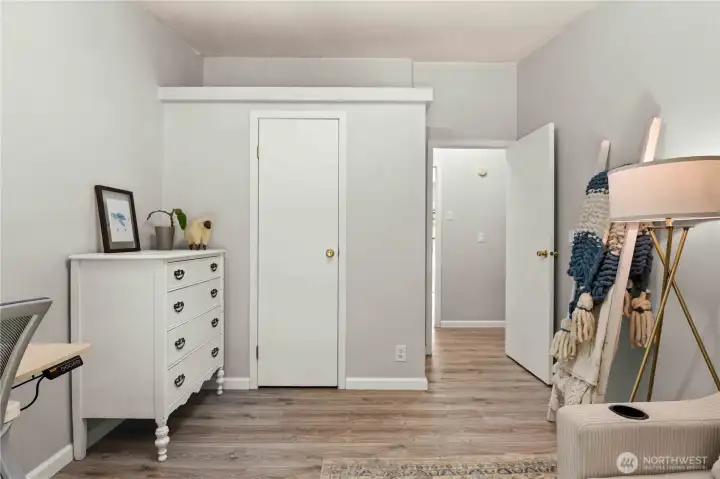 has a closet so still a bedroom if needed
