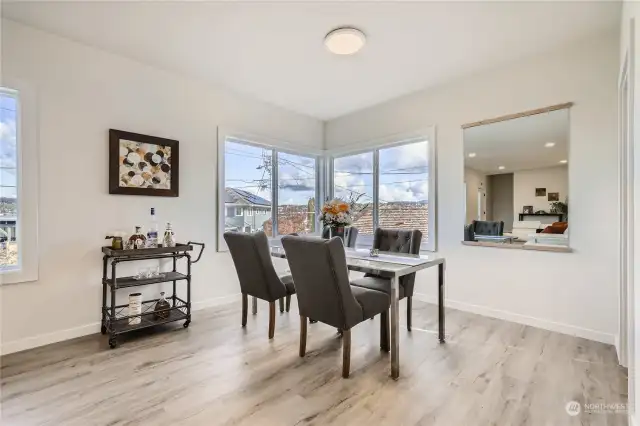 Dining Room with Water View!!!