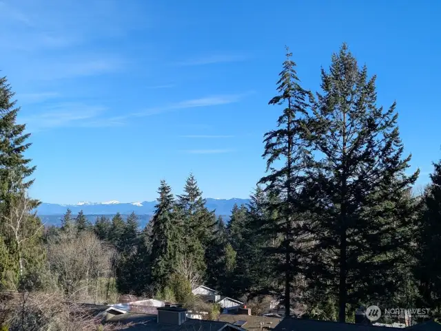 Mountain views from the deck/balcony