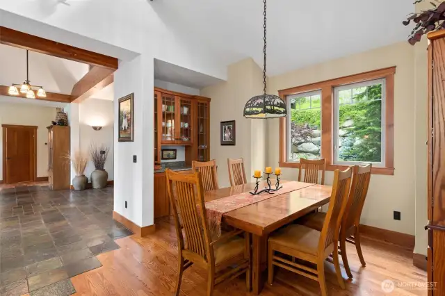 Dining Room toward entryway.