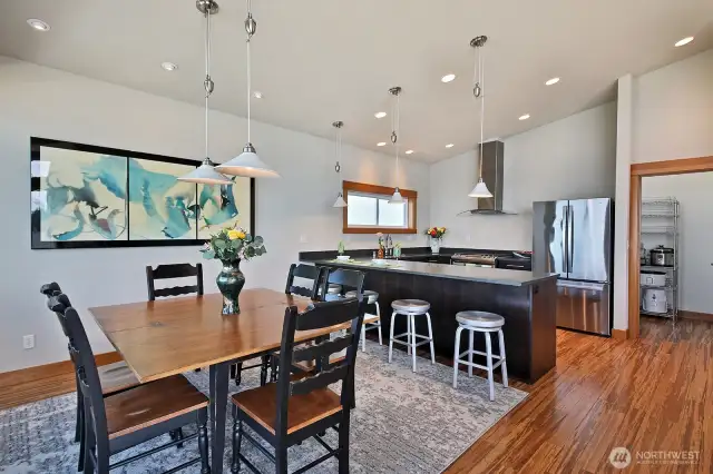Large walk-in pantry off the kitchen which can be built out to your needs.