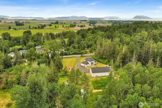 Privacy and room for everyone on just-shy of 10-acres