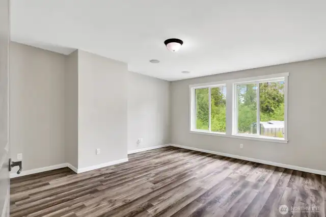 Upstairs find a huge bonus room that could be a great recreation room, gaming room, home gym...bring your ideas