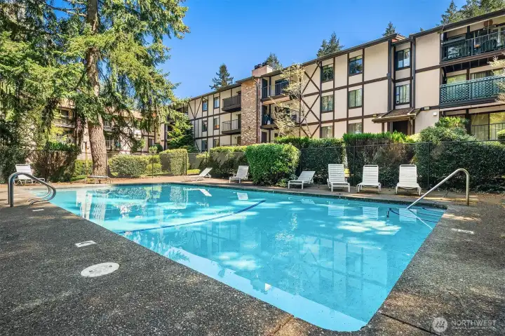 Seasonal HOA swimming pool